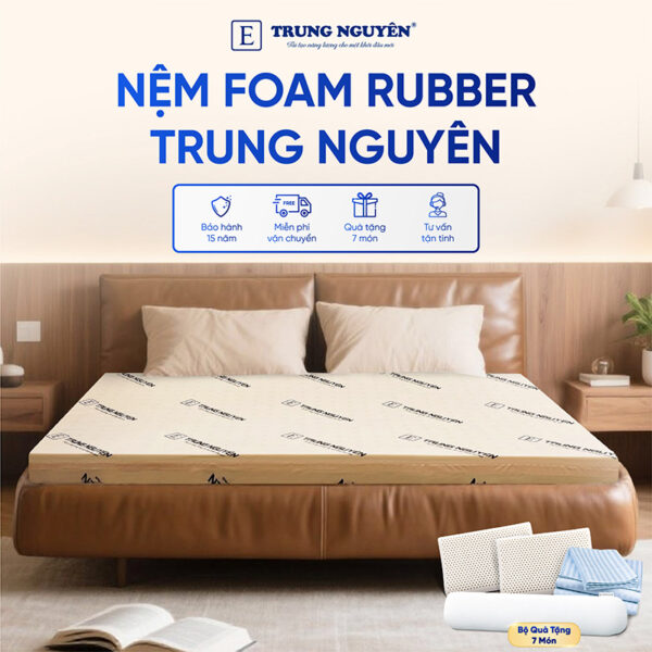 Nệm Rubber Foam Trung Nguyên