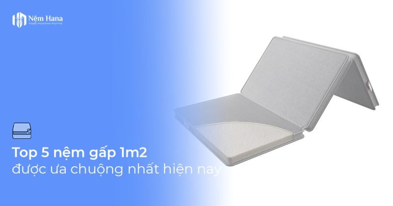 Nệm gấp 1m2
