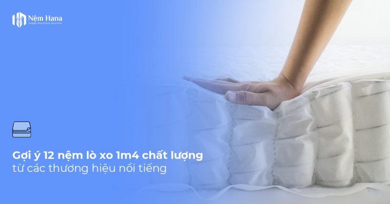 Nệm lò xo 1m4