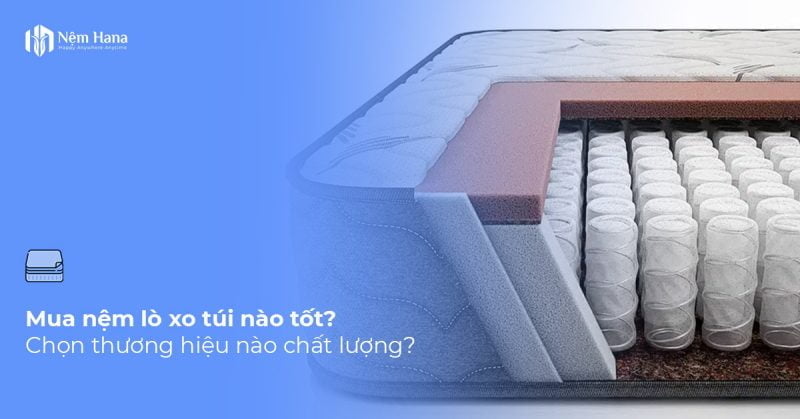 Nệm lò xo túi nào tốt?