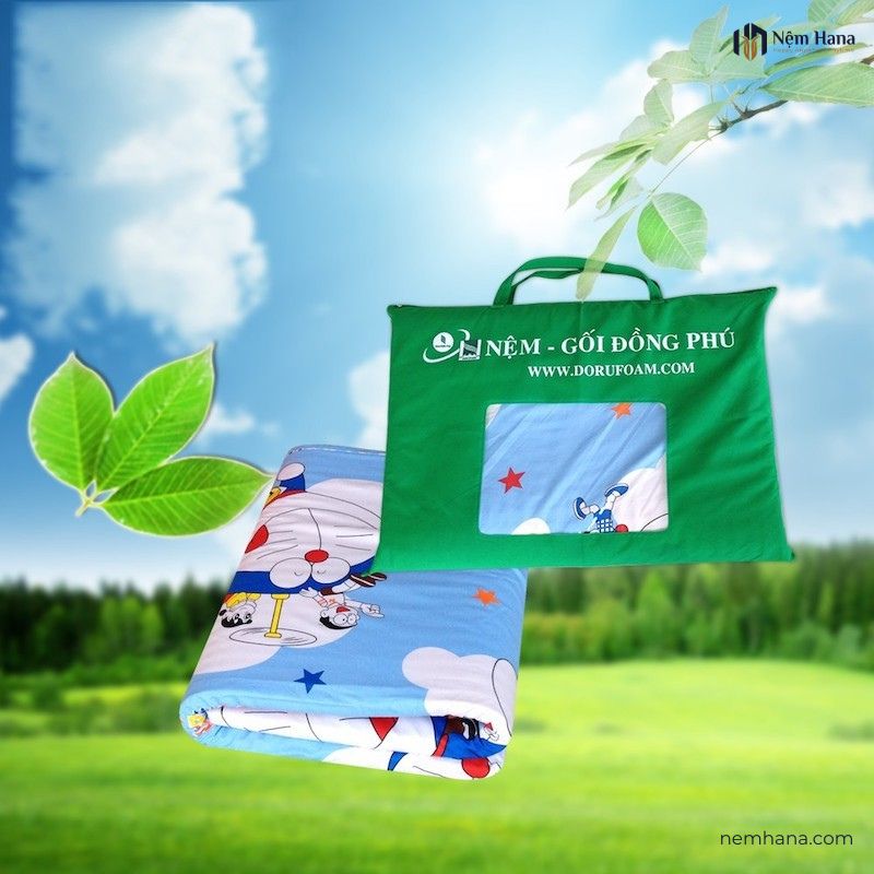 Nệm cho bé đi học mẫu giáo
